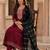 Women Ethnic Motifs Printed Regular Thread Work Kurta with Trousers & With Dupatta