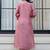 Women Floral Embroidered Regular Thread Work Kurta with Trousers & With Dupatta