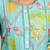 Printed Turquoise Blue Silk Co Ords for Women
