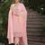 Women Floral Embroidered Regular Thread Work Kurta with Trousers & With Dupatta
