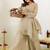 Women Ethnic Motifs Embroidered Regular Thread Work Kurta with Sharara & With Dupatta