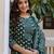 Floral Printed Notch Neck Straight Kurta With Trousers & Dupatta