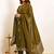 Women Ethnic Motifs Embroidered Regular Kurta with Trousers & With Dupatta