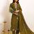 Women Ethnic Motifs Embroidered Regular Kurta with Trousers & With Dupatta