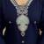 Floral Embroidered Square Neck Thread Work Kurta With Trousers & Dupatta