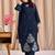 Women Floral Embroidered Regular Thread Work Kurta with Trousers & With Dupatta