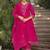 Women Floral Embroidered Regular Thread Work Kurta with Trousers & With Dupatta