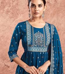 Women Ethnic Motifs Printed Regular Kurta with Trousers & Dupatta