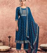 Women Ethnic Motifs Printed Regular Kurta with Trousers & Dupatta