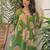 Printed Green Viscose Rayon Co Ords for Women