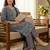 Women Floral Printed Regular Pure Cotton Kurta with Trousers & With Dupatta