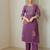 Women Embroidered Straight Kurta Trousers With Dupatta