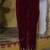 Women Embroidered Regular Velvet Kurta with Trousers & With Dupatta