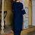 Women Ethnic Motifs Embroidered Regular Thread Work Velvet Kurta with Trousers & With Dupatta