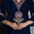 Women Ethnic Motifs Embroidered Regular Thread Work Velvet Kurta with Trousers & With Dupatta