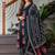 Floral Printed V-Neck Straight Kurta With Trousers & Dupatta