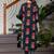 Floral Printed V-Neck Straight Kurta With Trousers & Dupatta