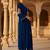 Women Ethnic Motifs Embroidered Regular Thread Work Velvet Kurta with Trousers & With Dupatta