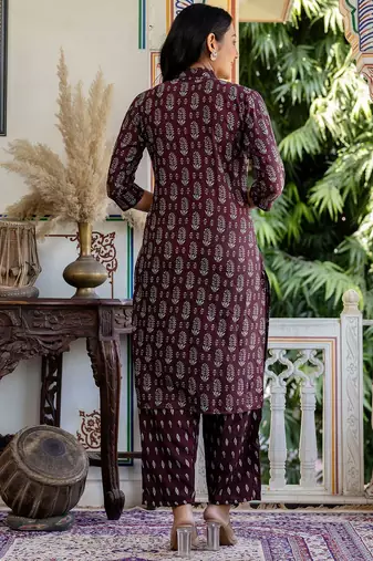 Women Ethnic Motifs Printed Regular Kurta with Trousers & Dupatta