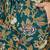 Floral Printed Rama Green Rayon Co Ords for Women