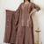 Women Ethnic Motifs Embroidered Regular Thread Work Kurta With Sharara & Dupatta