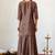 Women Ethnic Motifs Embroidered Regular Thread Work Kurta With Sharara & Dupatta