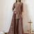 Women Ethnic Motifs Embroidered Regular Thread Work Kurta With Sharara & Dupatta