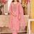 Women Floral Embroidered Regular Thread Work Kurta with Trousers & With Dupatta