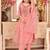 Women Floral Embroidered Regular Thread Work Kurta with Trousers & With Dupatta