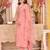 Women Floral Embroidered Regular Thread Work Kurta with Trousers & With Dupatta