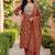 Women Ethnic Motifs Printed Regular Thread Work Kurta with Trousers & With Dupatta