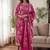 Women Floral Printed Regular Gotta Patti Kurta with Trousers & With Dupatta