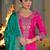 Women Ethnic Motifs Embroidered Regular Thread Work Kurta with Patiala & With Dupatta