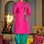 Women Ethnic Motifs Embroidered Regular Thread Work Kurta with Patiala & With Dupatta