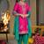 Women Ethnic Motifs Embroidered Regular Thread Work Kurta with Patiala & With Dupatta