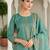 Floral Woven Design Straight Kurta With Trousers & Dupatta