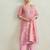 Women Pure Cotton Woven Design Straight Kurta Trousers With Dupatta