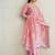 Women Pure Cotton Woven Design Straight Kurta Trousers With Dupatta