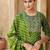 Women Striped Kurta with Trousers & Dupatta