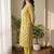 Women Floral Printed Regular Pure Cotton Kurta with Trousers & With Dupatta
