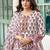 Women Floral Printed Regular Kurta with Trousers & With Dupatta