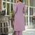 Women Floral Embroidered Regular Thread Work Kurta with Trousers & With Dupatta