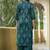 Women Printed Regular Mirror Work Kurta with Palazzos & With Dupatta