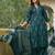 Women Printed Regular Mirror Work Kurta with Palazzos & With Dupatta