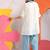 Embroidered White Cotton Blend Farsi Salwar Co Ords for Women