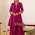 Women Ethnic Motifs Embroidered Empire Thread Work Kurta with Sharara & With Dupatta