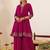 Women Ethnic Motifs Embroidered Empire Thread Work Kurta with Sharara & With Dupatta