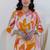 Printed White Cotton Co Ords for Women