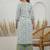 Women Floral Printed Regular Kurta with Trousers & With Dupatta