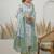 Women Floral Printed Regular Kurta with Trousers & With Dupatta